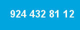 924 432 81 12 924 432 81 12